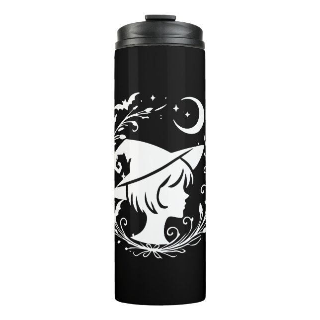 Termo Bruja Corte Pixie Wiccano Magia Brujas Halloween (Anverso)