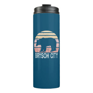 Termo Bryson City North Carolina Retro Bear