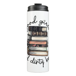 Termo Buenos Chicas leen libros sucios