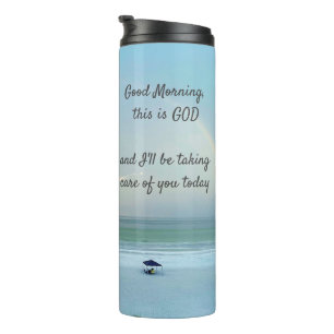 Termo "Buenos días, este es Dios