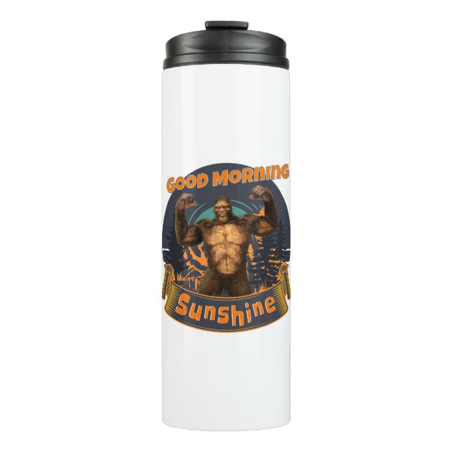 Termo Buenos días Sunshine Funny Bigfoot (Anverso)