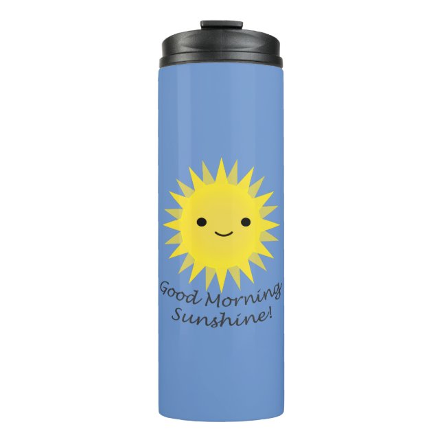 Termo Buenos días Sunshine Kawaii Sun (Anverso)