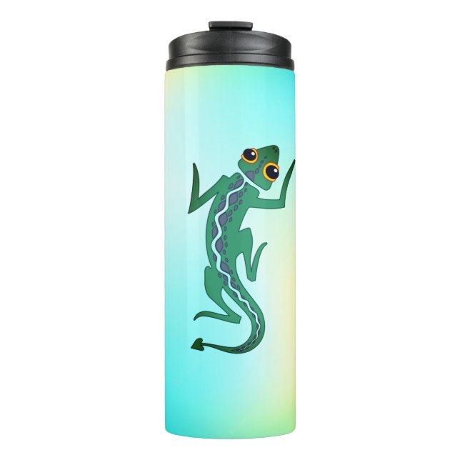 Termo Buggi Green Lizard Artistic Clipart-27847 (Anverso)