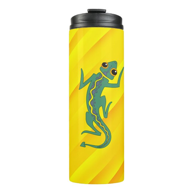Termo Buggi Green Lizard Artistic Clipart-27847 (Anverso)