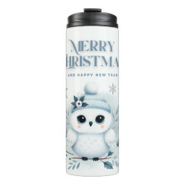 Termo Búho navideño