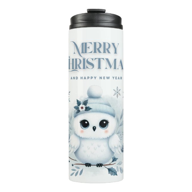 Termo Búho navideño (Anverso)