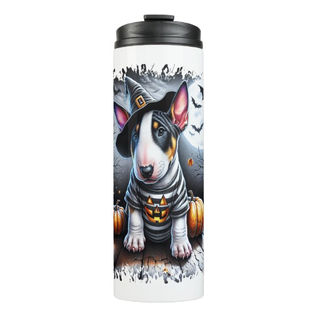 Termo Bull Terrier Dog Halloween (Anverso)