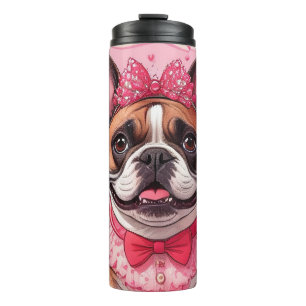 Termo Bulldog Francés Enamorado French Bulldog