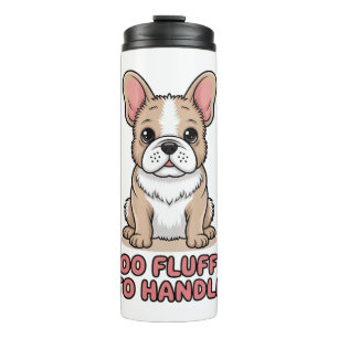 Termo Bulldog Francés Esponjoso Demasiado Esponjoso para