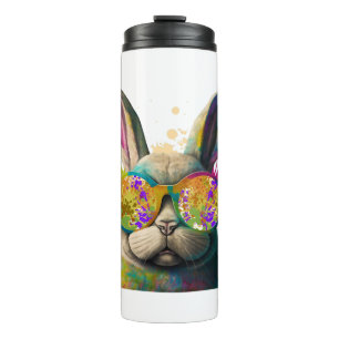 Termo Bunny se enfrenta a Guay Easter Bunny con gafas