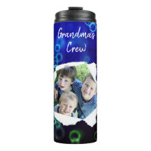 Burbujas de fotos con agujeros de papel personaliz