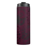 Burgundy & Black Jardín Oscuro Glam Gótico