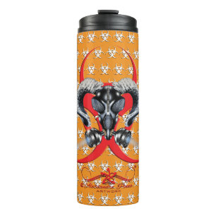 TERMO ¡BW! ¡ADVERTENCIA DE BIOPELIGRO! CALAVERA