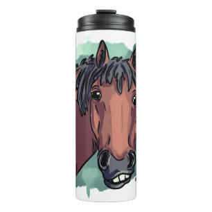 Termo Caballo divertido