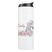 Caballo floral personalizado