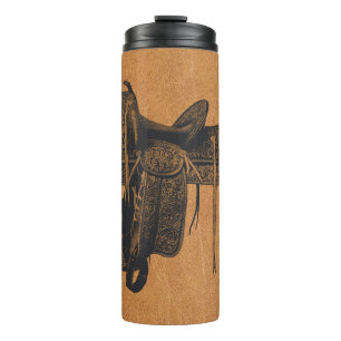 Termo Caballo occidental vintage