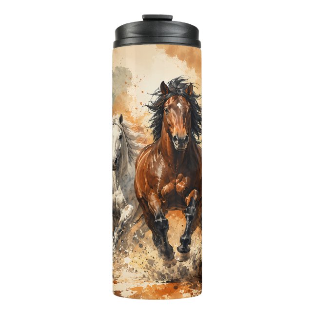 Termo Caballos en Carrera (Anverso)
