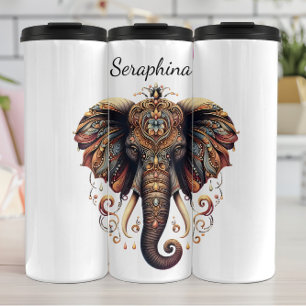 Termo Cabeza de elefante ornado: Flacuto exótico