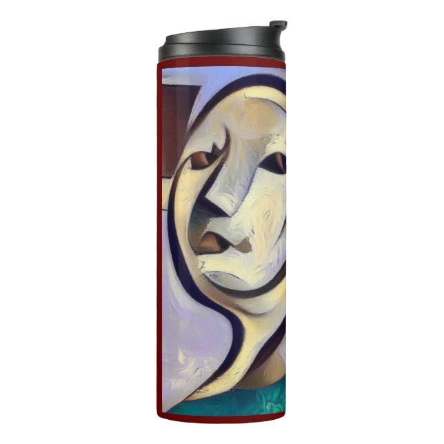 Termo Cabra animal espiritual 3 (Rotado hacia la izquierda)