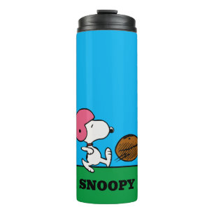 Termo Cacahuetes   Snoopy Football Kicker