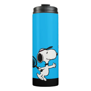 Termo Cacahuetes   Snoopy Juega Al Tenis