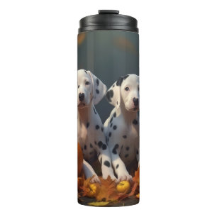 Termo Cachorro dálmata Delicia de Otoño Calabaza