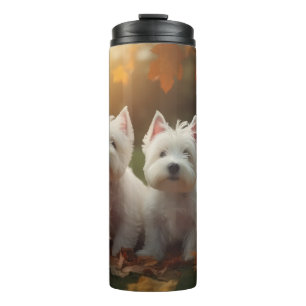 Termo Cachorro de Terrier Blanco de West Highland Calaba