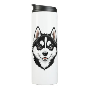 Termo Cachorro dulce de Husky Siberiano