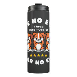 Termo Cachorros de sabios de árbol