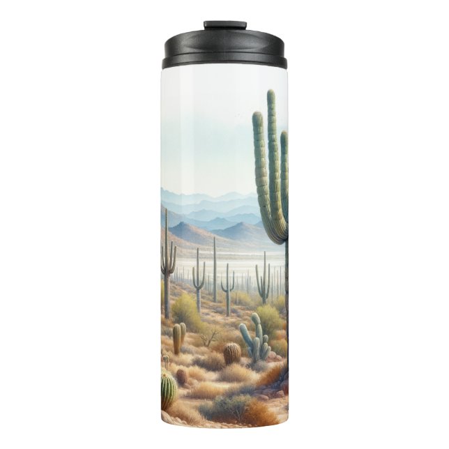Termo Cacti gigante del Parque Nacional de Saguaro (Anverso)