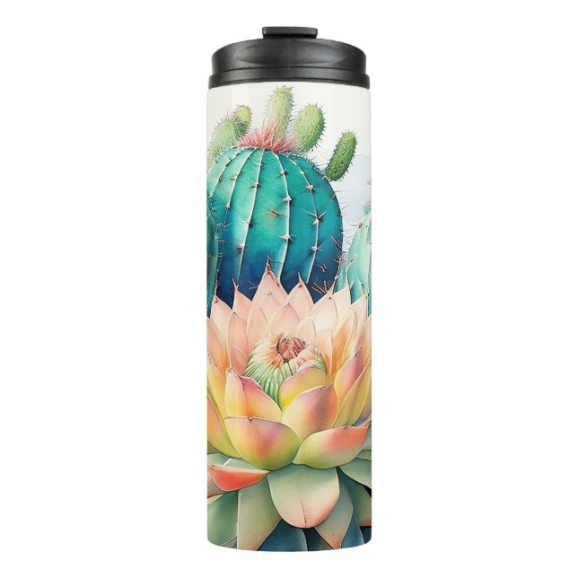 Termo Cacti Y Suculento (Anverso)