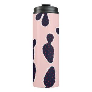 Termo Cactus Cuteness: Patrones Pastel Dulce