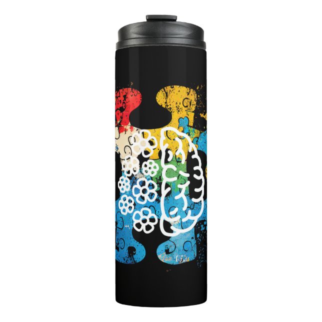 Termo Cada pieza importa - Romper el autismo cerebral (Anverso)