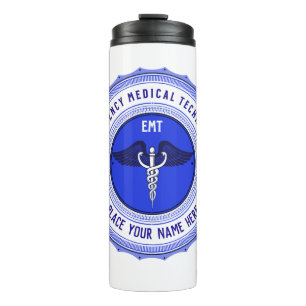 Termo Caduceus, paramédico de EMT personalizado
