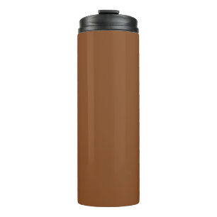 Termo Café Caramel Impresión de color sólido cálido neut