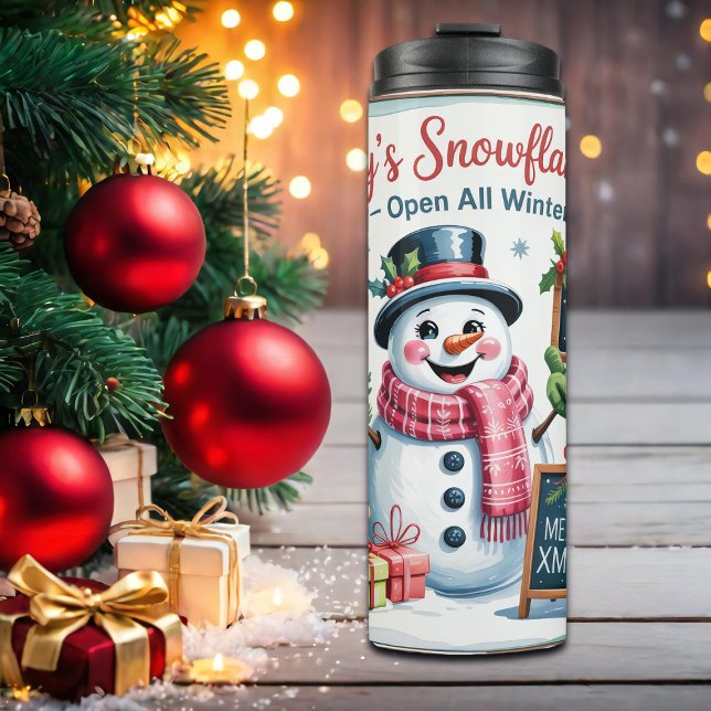 Termo Café Copo de Nieve de Frosty Vintage (Subido por el creador)