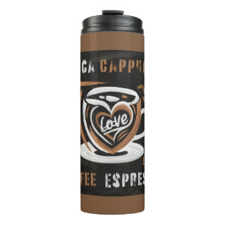 Termo Café Mocca Cappucino Espresso Café con Leche