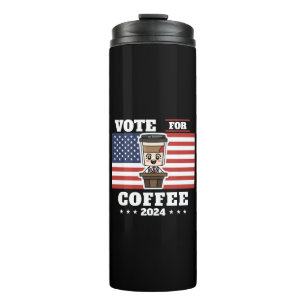 Termo Café para presidente, vota por café