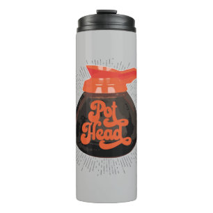 Termo (Café) Tumbler térmico de cabeza de maceta