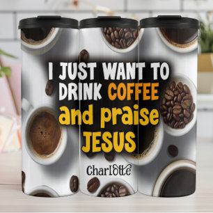 Termo Café y Jesús: Simple alabanza