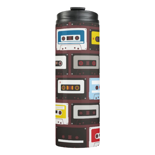 Termo Cajas de audio antiguas, fondo sin inconvenientes. (Anverso)
