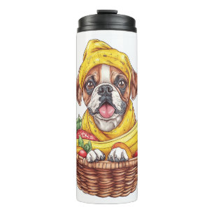 Termo Cajetín de Plátano � Perro de Fruta Divertido