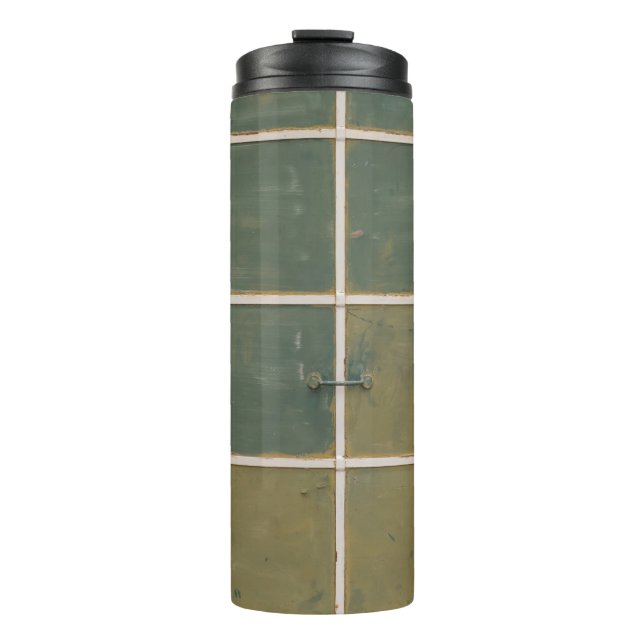 Termo Cajón verde y amarillo (Anverso)