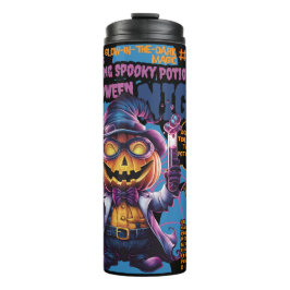 TERMO CALABAZA CIENTÍFICA DE HALLOWEEN 