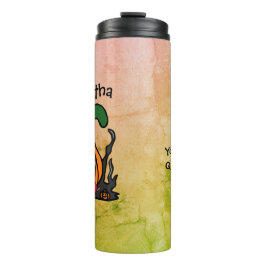 Termo Calabaza de sangre espeluznante personalizada