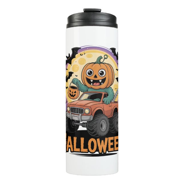 Termo Calabaza juguetona (Anverso)