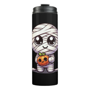 Termo Calabaza/momia de Halloween
