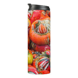 Termo Calabazas coloridas