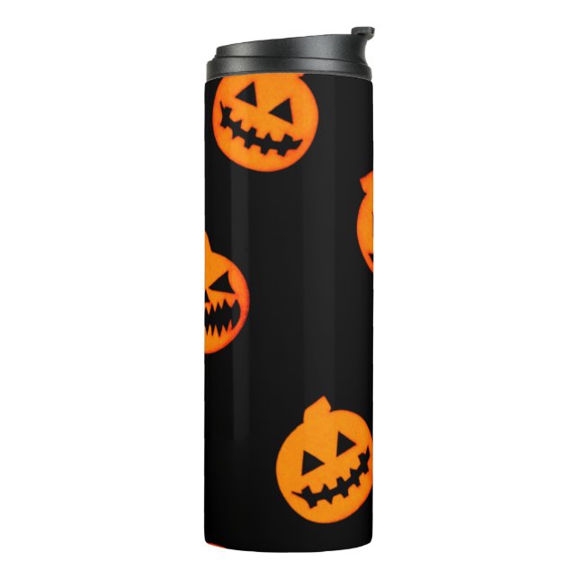 Termo Calabazas Halloween Tumblers térmicos (Rotado hacia la izquierda)