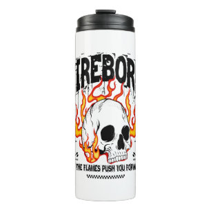 Termo Calavera Nacida del Fuego Ropa Urbana